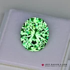 Precision Cut - 21.16ct LAB  Vivid Green Sapphire
