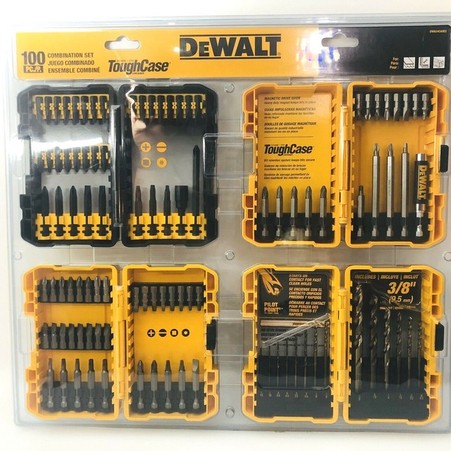 Dewalt 100 Piece Combination Set Hot 