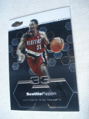 SCOTTIE PIPPEN 2003 Topps Finest #82 PORTLAND TRAILBLAZERS