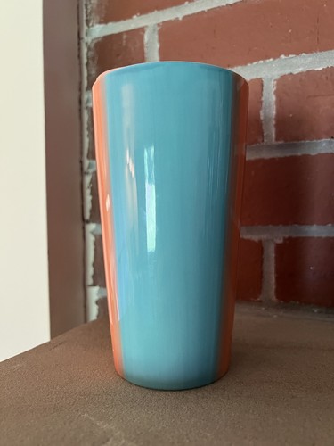 Starbucks Ceramic Color Block Armenia Tumbler Blue Peach Orange Neu mit Etikett 2020 RAR - Bild 11 von 13