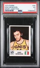 1974 Panini Sport Vedettes #44 DINO MENEGHIN PSA 3