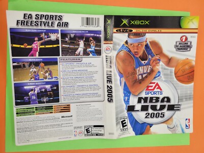 NBA Live 2005 ORIGINAL COVER ART **NO GAME DISC** | eBay NBA Live 2005 ORIGINAL COVER ART **NO GAME DISC** | eBay