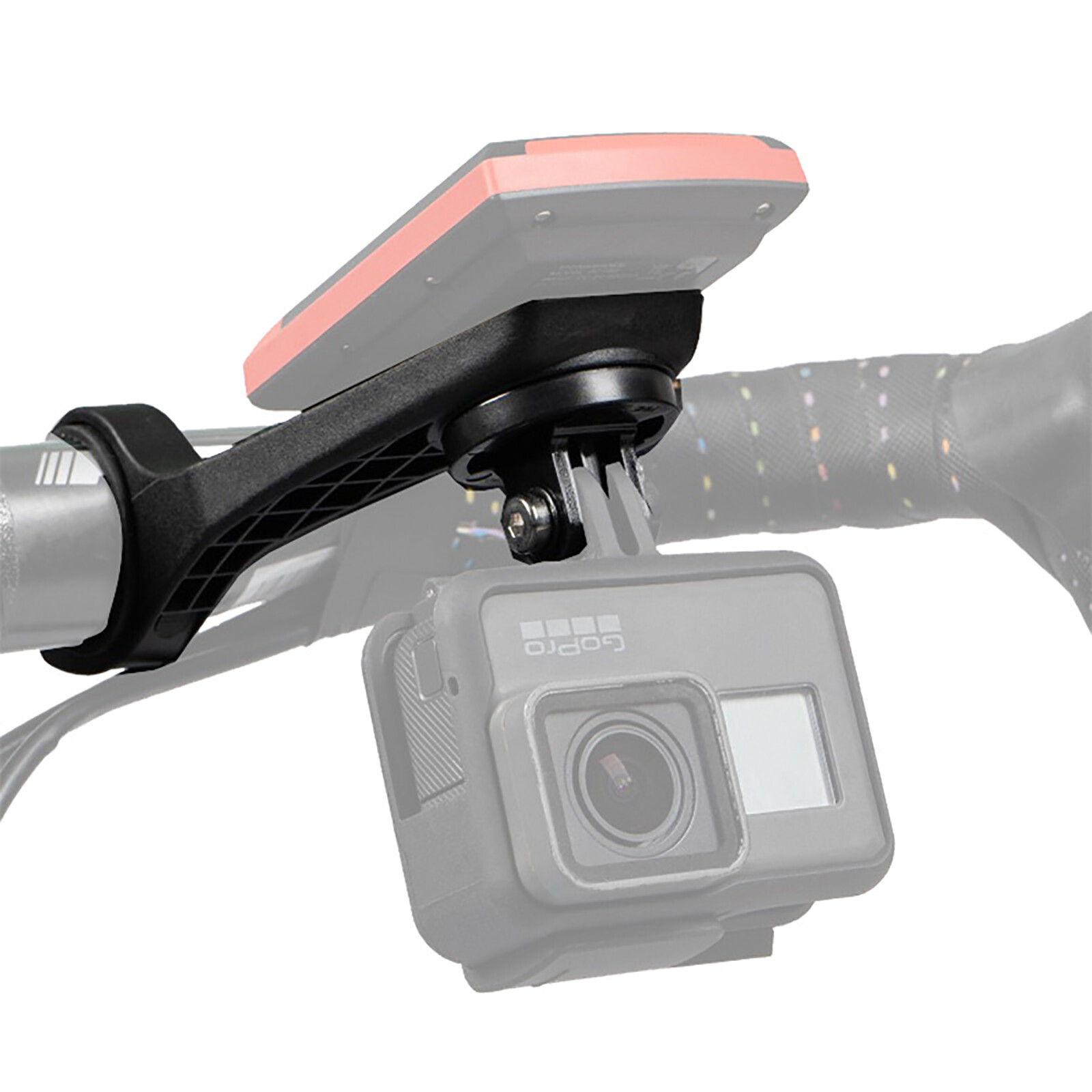 Extended Out Front Bike Mount Bracket for Garmin/Magene/iGPSPORT Bike