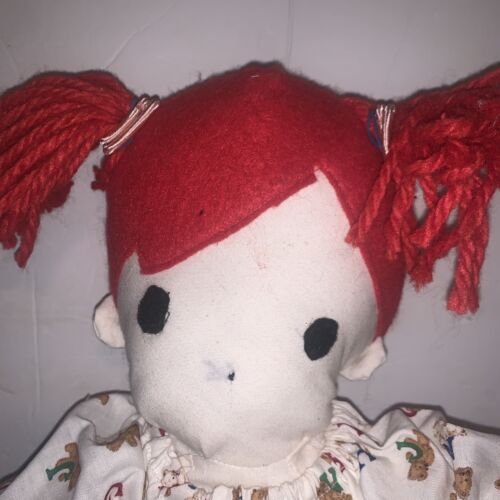 rag doll Little Girl Vintage Handmade - Picture 3 of 7
