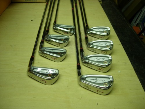 Hogan NOS 2000s EDGE CFT CompersionForgedTitanium FACE 3-EQ Steel Apex 4 RH-S - Picture 2 of 12