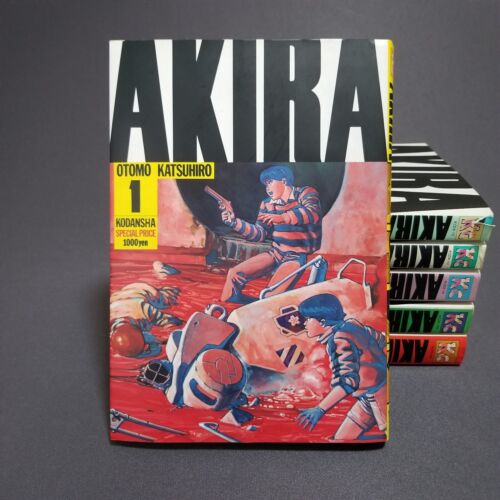AKIRA by Katsuhiro Otomo Vol. 1-6 Manga Comic Complete Set from Japan - 第 1/10 張圖片