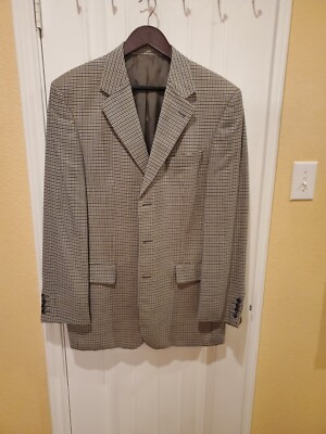 Baumler  Plaid SPORTS Blazer Jacket Sport Coat Size 10240-42