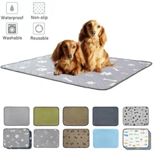 Reusable Training Pads Dog Pee Mat Super Absorbent Waterproof Puppy Mat Pee Pads