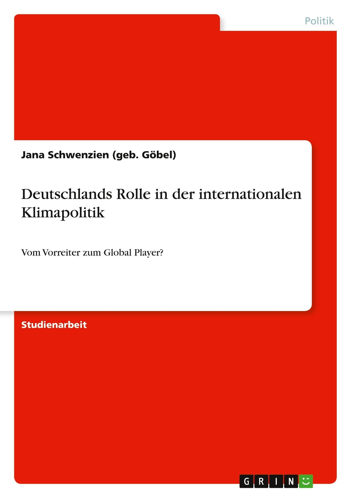 Thumbnail - Jana Schwenzien | Deutschlands Rolle In Der Internationalen