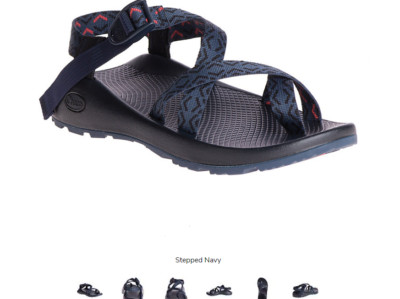Chaco Z/2 Classic Stepped Navy Comfort Sandal Men's US Sizes 7-15 NIB!!!