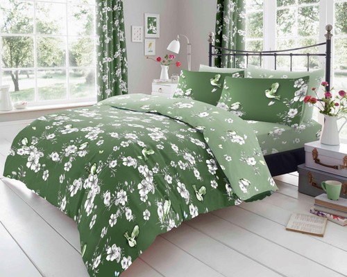 Reversible Duvet Quilt Cover Bedding Set Single Double King Size With Pillowcase - Picture 17 of 73