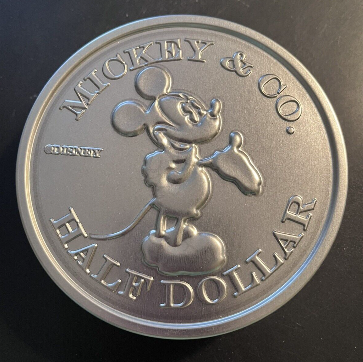 Mickey Mouse Ltd Edition Fossil Timepiece w/Silver Coin  display picture 1