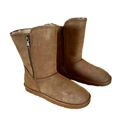 NIB LAMO SWEDE BOOT FOOTWEAR JUNIPER CHESTNUT WOMENS 10