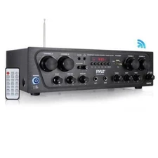 Bluetooth Audio Amplifier, 4-Ch. Audio Source Stereo Receiver System, PTA42BT