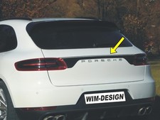 HECKKLAPPE-DESIGN Aufkleber für Porsche MACAN "Made in Germany"            01-77