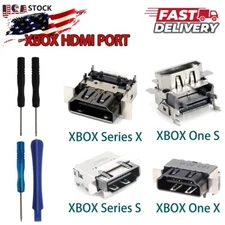 1-20X Microsoft XBOX Series X S / ONE X S 2.1 HDMI Port Socket Dock Connector US