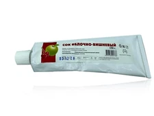 AUTHENTIC ISS COSMONAUT ASTRONAUT SPACE FOOD CHERRY-APPLE JUICE IN TUBE 150 GR.*