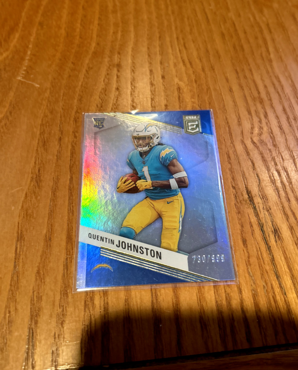2023 Donruss Elite Quentin Johnston Rookie/999 RC #176 Chargers 🔥