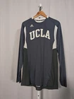 UCLA Los Angeles Soccer Game Worn Jersey 2013 White Slate Gray Large Adidas