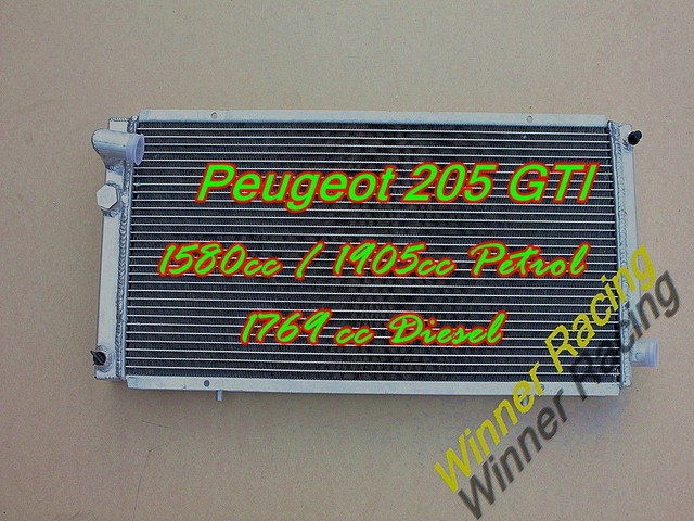 Радиатор peugeot 205