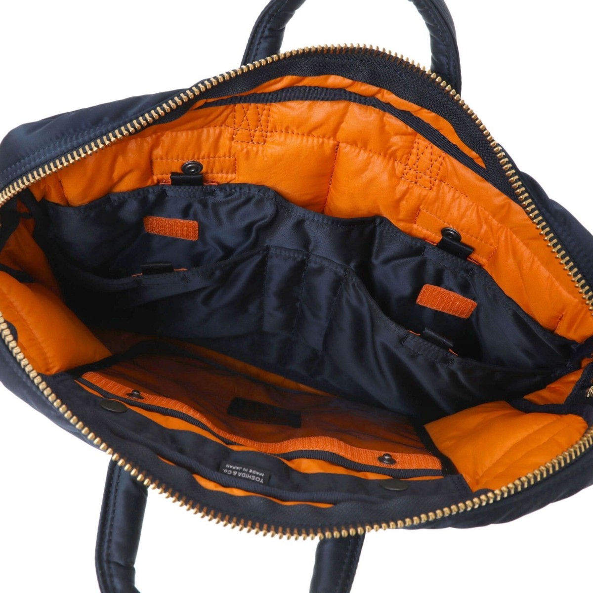 PORTER TANKER 2WAY DOCUMENT BAG 622-15152 IRON BLUE Yoshida & Co