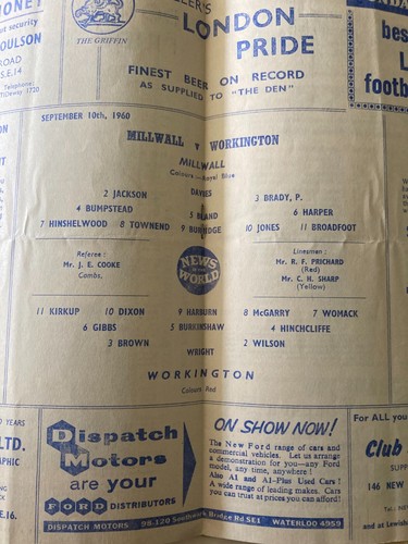 Workington HOME AWAY programmes League & Cup 1960s 1970s 1980s 1990s FREE POST - Picture 5 of 229