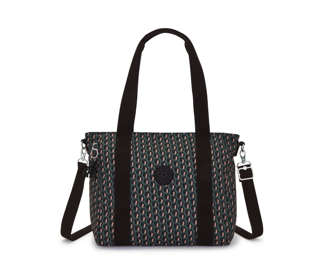 Kipling KI4707 Borsa da donna modello Shopping in tessuto eBay