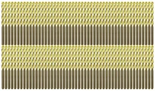 Masonry Drill Bit Set 100Pcs 1/4" Carbide Tip Golden Flute Drill Concrete Stone