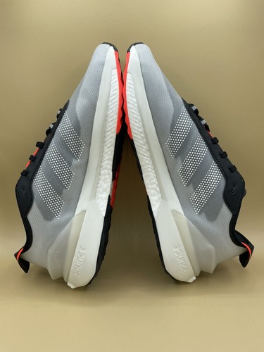 Sneakers Adidas Avryn grigie rosso solare uomo taglia 12 running atletiche nuove senza scatola - Foto 5 di 8