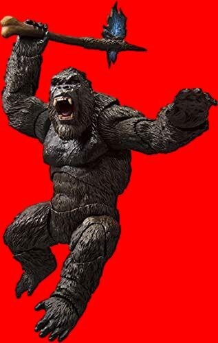 S.H.Monster Arts KONG FROM GODZILLA VS. KONG 2021 145mm Pvc Action