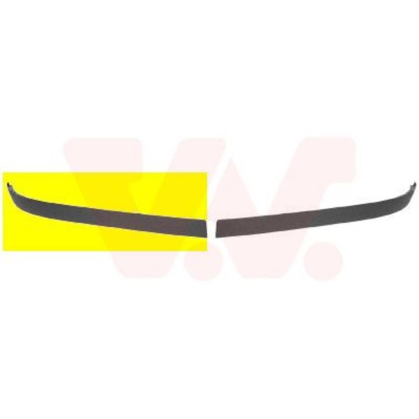 VAN Wezel Spoiler Vorne Rechts FüR Opel Corsa C F08 F68 Combo Kasten/Kombi-image