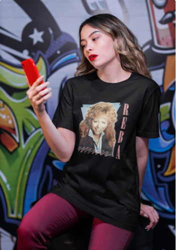 Concert Shirt, Reba Vintage Retro 