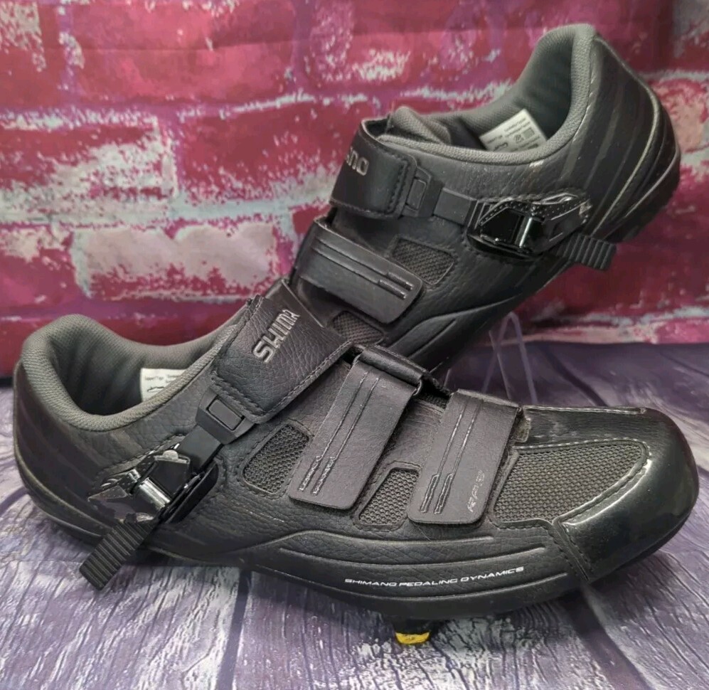 SHIMANO SH-RP300-EL ワイドサイズ40E 自転車用シューズ 黒 SHIMANO SH-RP300 E/ シマノ RP3 ワイド 【ブラック/ブルー
