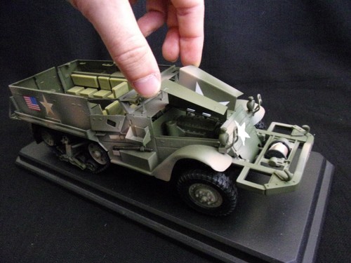 Halftrack M3 1/24 tunis 1942 modelo metálico Kaden / Gonio K624 - Imagen 6 de 11