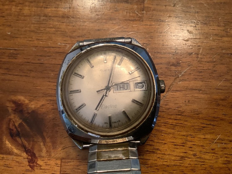 Vintage Timex Electric England Dial Men’s Watch (For Parts/Repair)