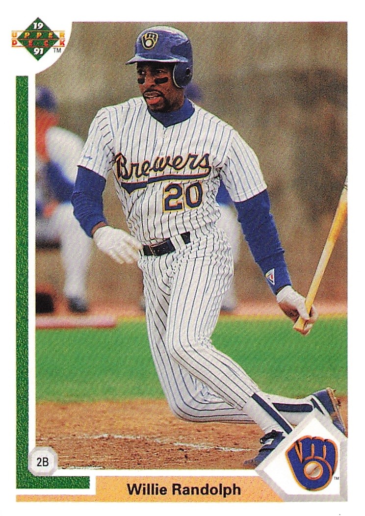1991 Upper Deck #720 Willie Randolph