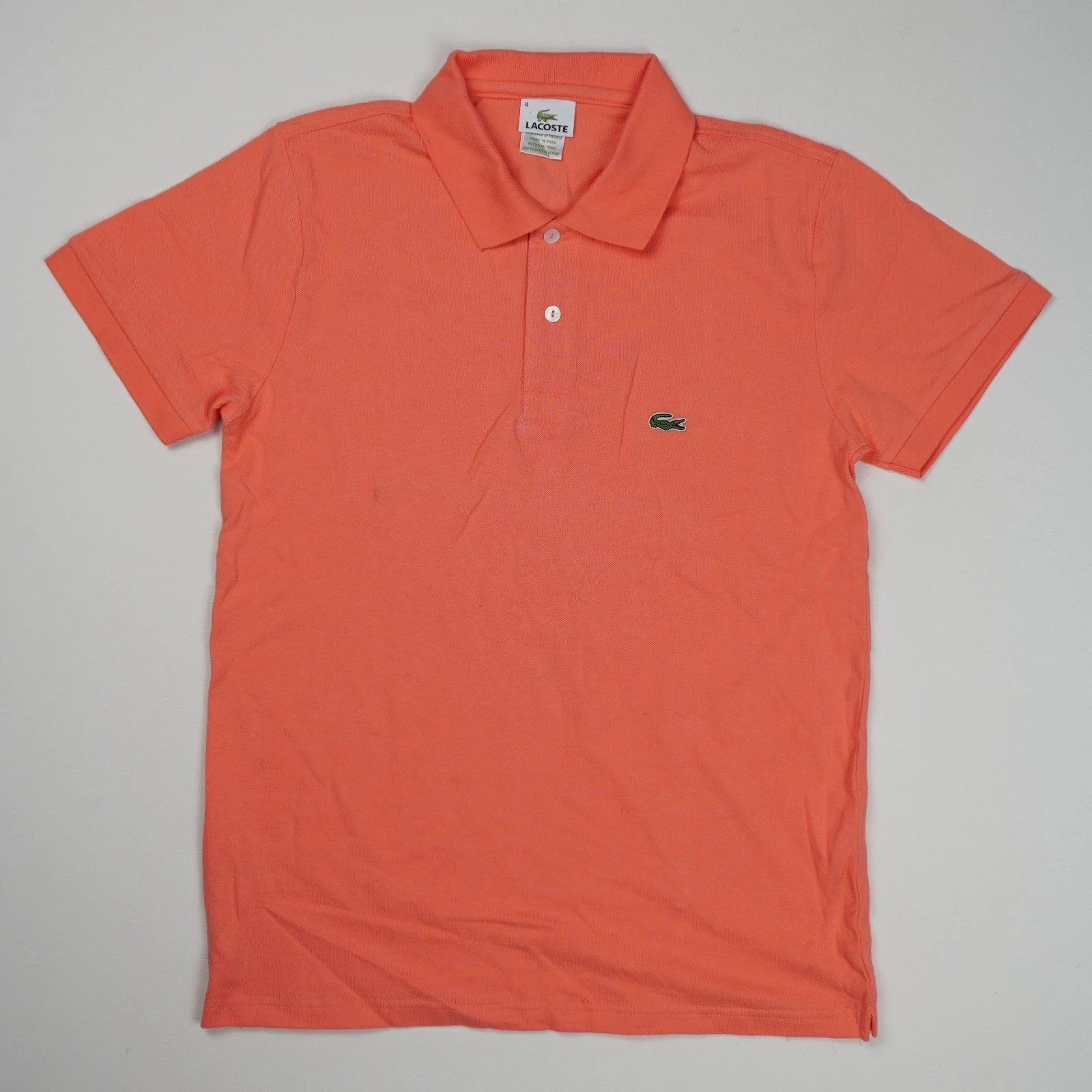Lacoste Men's Polo Shirt M / 4 Coral