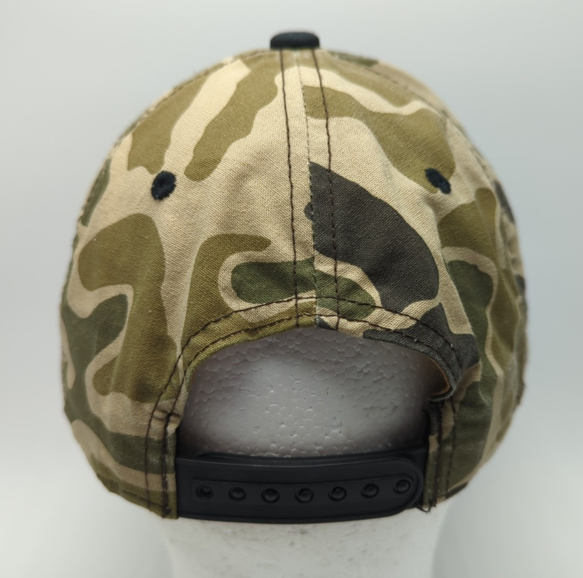 Black Sheep Sporting Goods hat black and camouflage adjustable snapback cap View 4