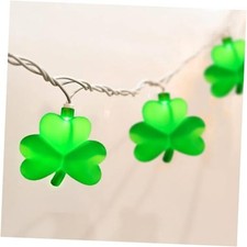 8.5Ft Shamrock String Lights, St. Patrick's Day Decoration Shamrock Lights