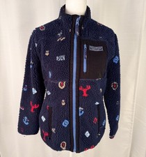 Vineyard Vines Kids Large 1 6 Nautical Supershep Fleece Pullover Preppy Warm