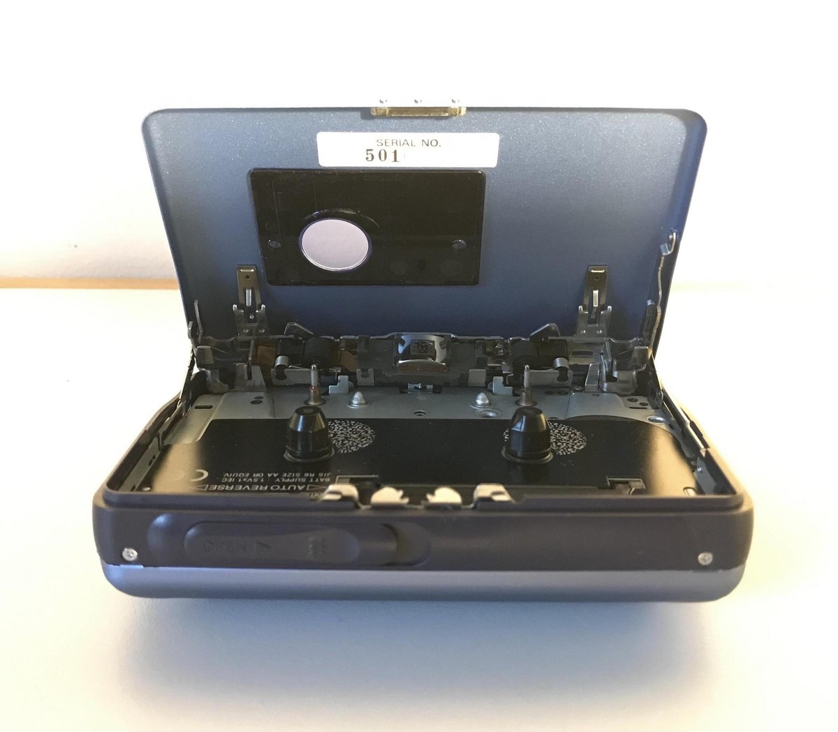 Sony Walkman - Auto-Reverse Portable Cassette Player - Blue (WM