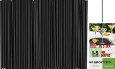 1000 Count 5 Inch Coffee Cocktail Stirrers/Straws 1000 Count 5 Inches