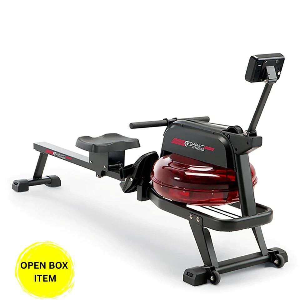 MARCY CFIT Water Rower Folding Hydro Rowing Machine Home Gym 167RW Open Box - Image 2 of 4