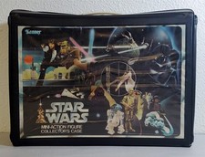 E-684 VINTAGE 1978 KENNER STAR WARS MINI ACTION FIGURE VINYL COLLECTOR'S CASE