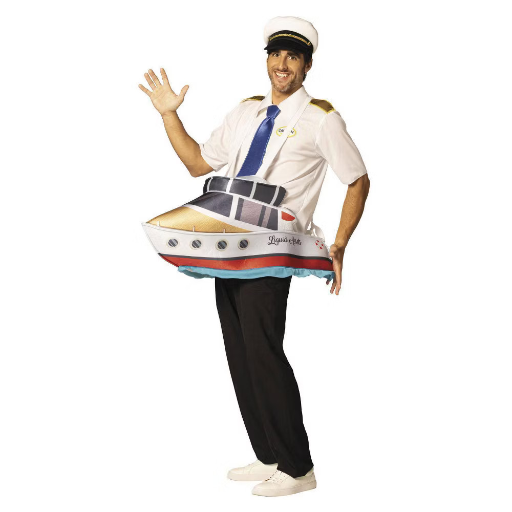 Imposta Costumes Adult Yacht Captain Costume WhiteRedBlack 5590₽