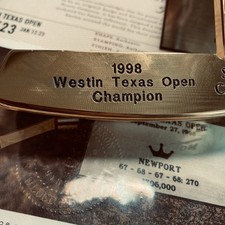 Scotty Cameron Gold Plated 1998 Westin Texas Open, Hal Sutton Winner
