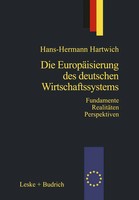 Hans-Herman Hartwich | Die EuropäIsierung Des Deutschen Wirtschaftssystems