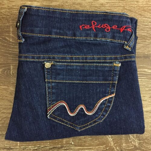 Refuge Womens Mid Rise Regular Straight 7/8 Denim Jeans Size 10 Excellent JC28