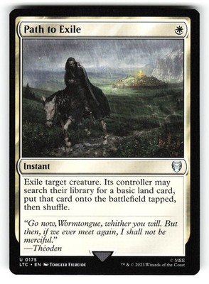 Path to Exile #175 (NM) (Non-Foil) (U) (LTC) Magic MTG