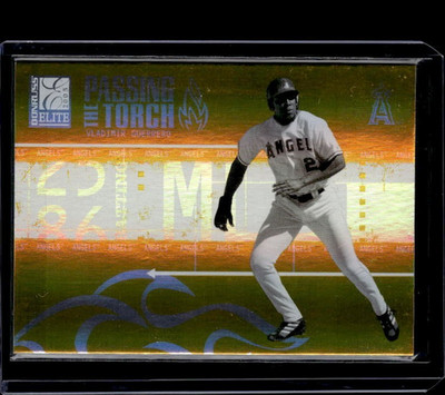 2005 Donruss Elite - Passing the Torch Vladimir Guerrero Gold /100 Angels